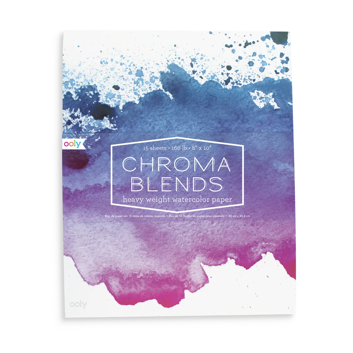 Chroma Blends Watercolor Paper - Heavyweight - 15 Sheets