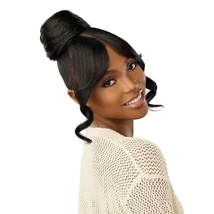 Sensationnel Lulu Bun With HD Lace Parting Updo Unit 2