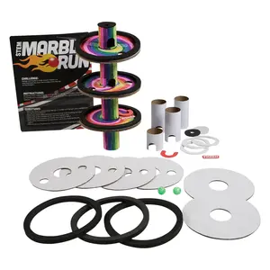 5 1/2" x 13 1/2" STEM Marble Run Learning Activities - Makes 12