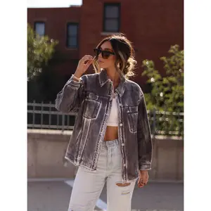 Grunge Glam Distressed Jacket
