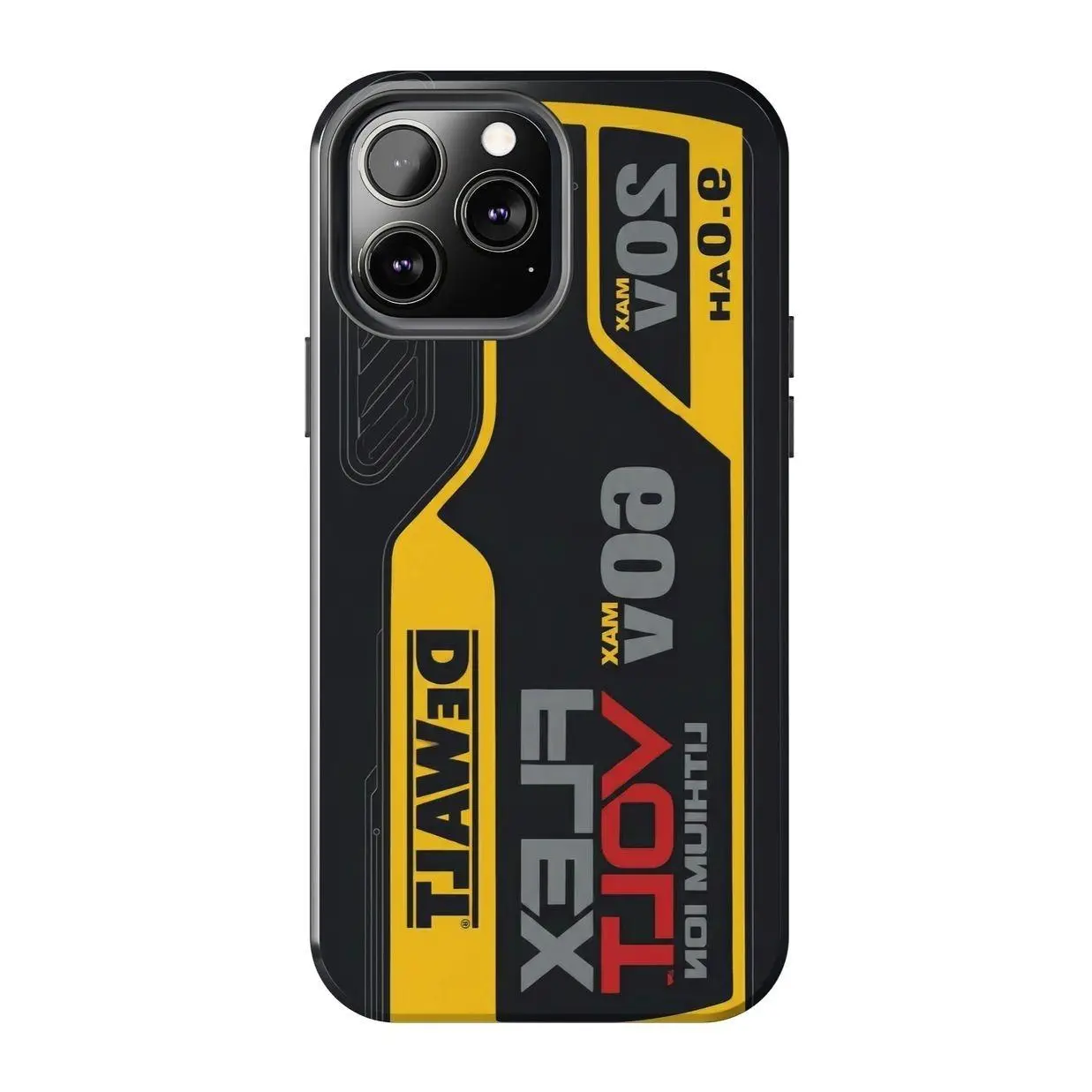 DeWalt Personalized and minimalist industrial style hardcore Aesthetic Electroplated Compatible with iPhone 7, 8, X, 11, 12, 13, 14, 15, 16 17 & Samsung Galaxy S21, S22, S23 & S24 S25 series 3