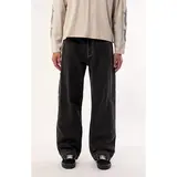 Pacsun Men's Dylan Baggy Jeans Carpenter Contrast Stitch Black