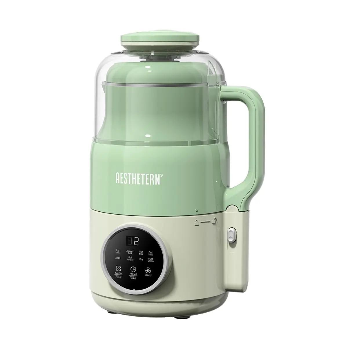 Aesthetern 8-in-1 Nut Milk Maker, Soy Milk Machine, Juicer, Blender for Home Kitchen, 800ml Capacity