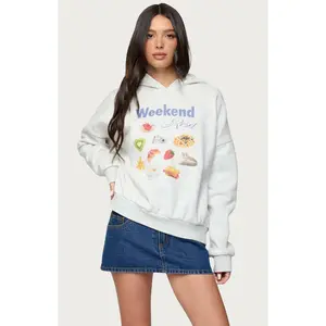 Edikted Women's Weekend Reset Hoodie