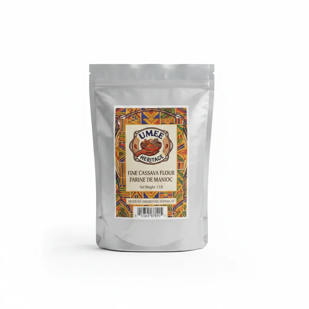 Umee Heritage Fine Cassava Flour 5 lb | Gluten-Free, Non-GMO | Farine de Manioc