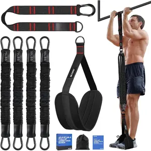 Pull Up Assistance Bands 260lbs, Heavy Pull Up Bands Resistance Bands for Pull Ups Working Out with  Rest, Pull Up Bar Bands Assistance Bands Strength  Workout Equipment, Height Adjustable