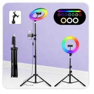 Adjustable Selfie Ring Light Tripod