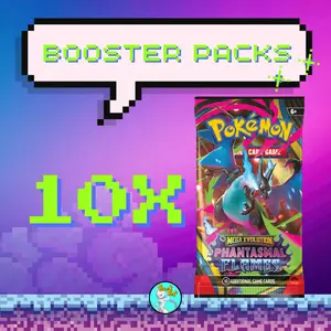 10x Mega Evolutions Phantasmal Flames Booster Packs