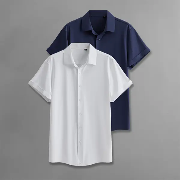 White + Dark Blue
