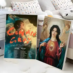 Conan Grays Poster HD Waterproof Art Poster Wall art print art suitable for living room bedroom bar parlor home decor gift fade-Resistant, Non-sticky, vibrant Dly Wall print
