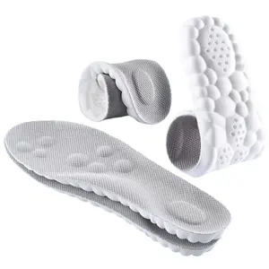 4D Cloud Insoles for Men and Women Memory Foam Cloud Insoles Super Soft Anti-Fatigue, Shock Absorption, Relieve Foot Pain