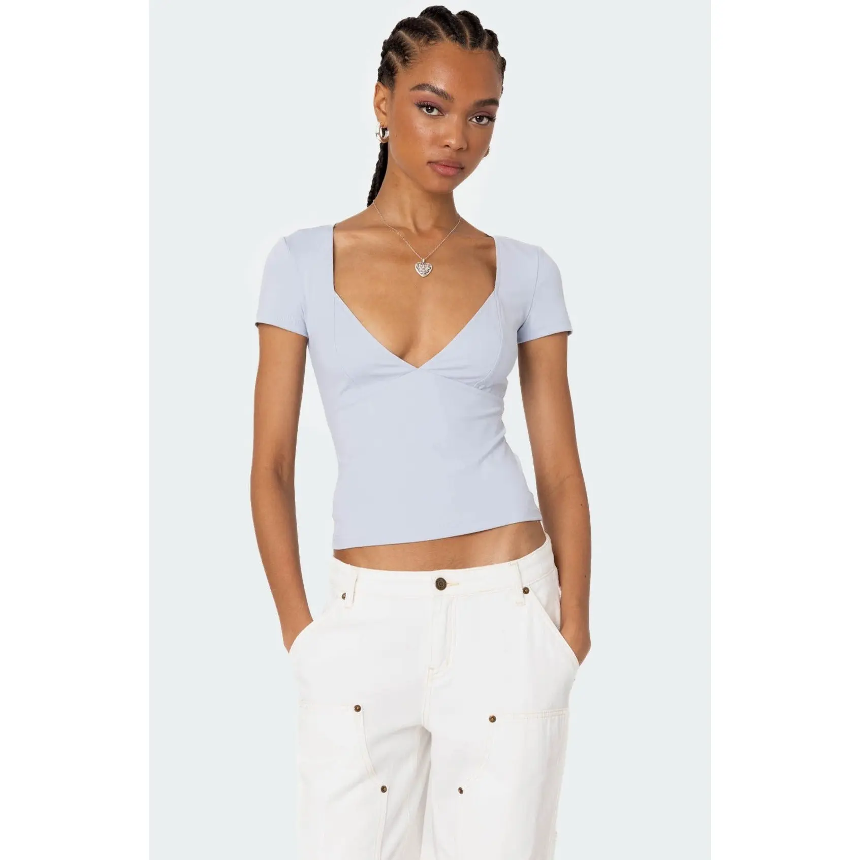 Katia V Neck Top