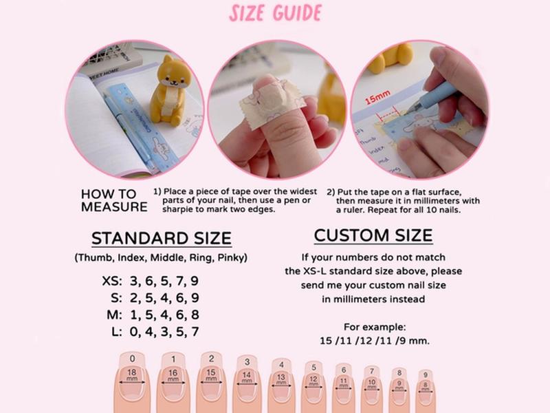 Press On Nails Cherry Charm with Silver Bows, 3D Pearl & Heart Nail Art in Medium Almond, Handmade Elegant Nail Art for Holiday, Birthday