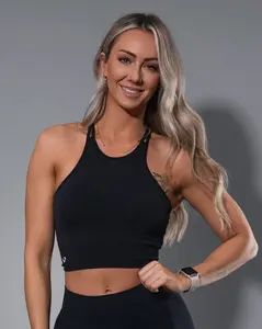 Bliss Crop Black