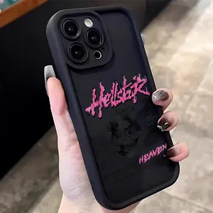 Fashion Graffiti H-Hellstars Phone Case Suitable for iPhone 17 16e 16 15 14 13 12 11 Mini Pro Max Air X XR XSMAX 8 7 Plus Anti Fall Soft TPU Back Cover