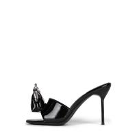 Black Crinkle Patent