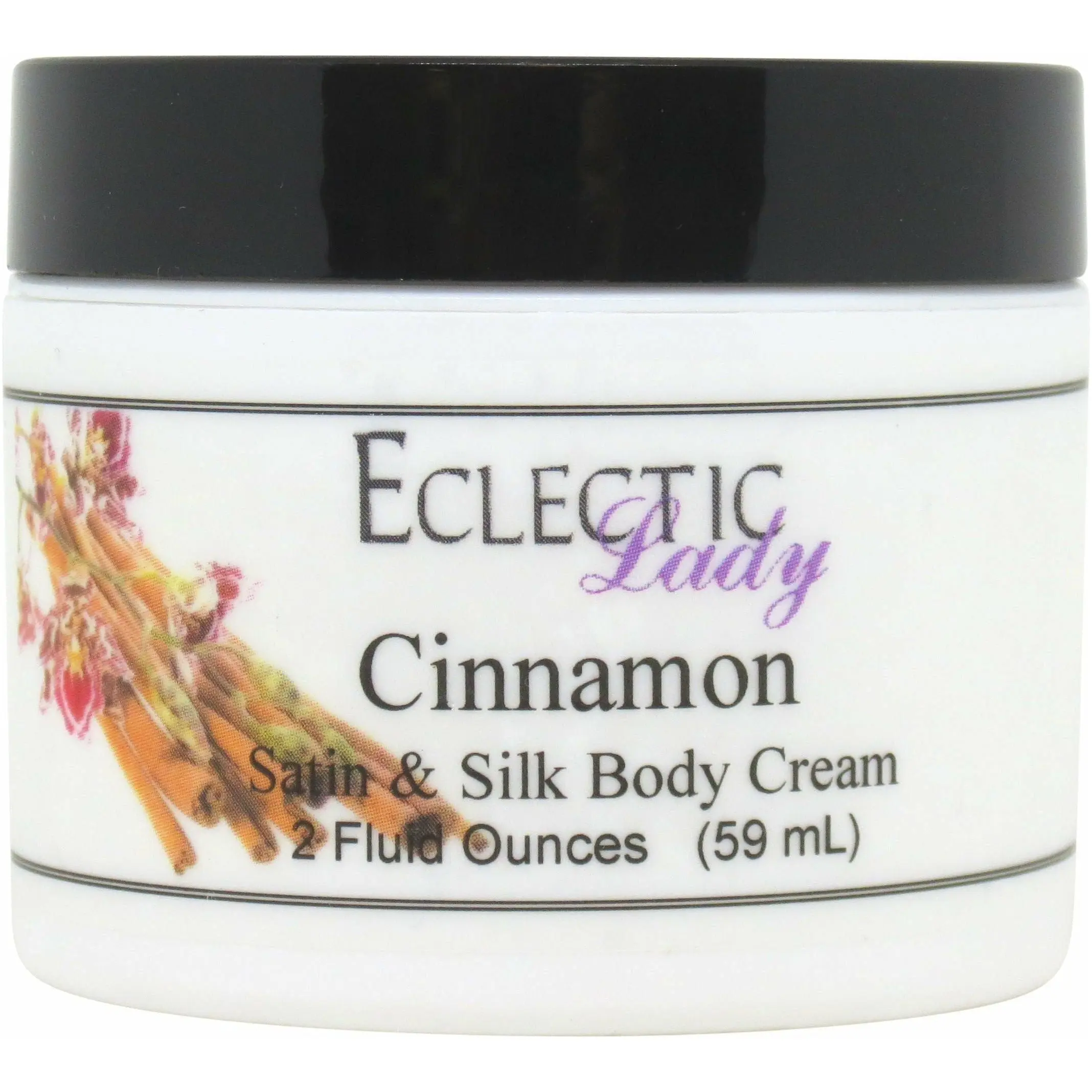 Cinnamon Satin and Silk Cream,  Body Cream, Body Lotion