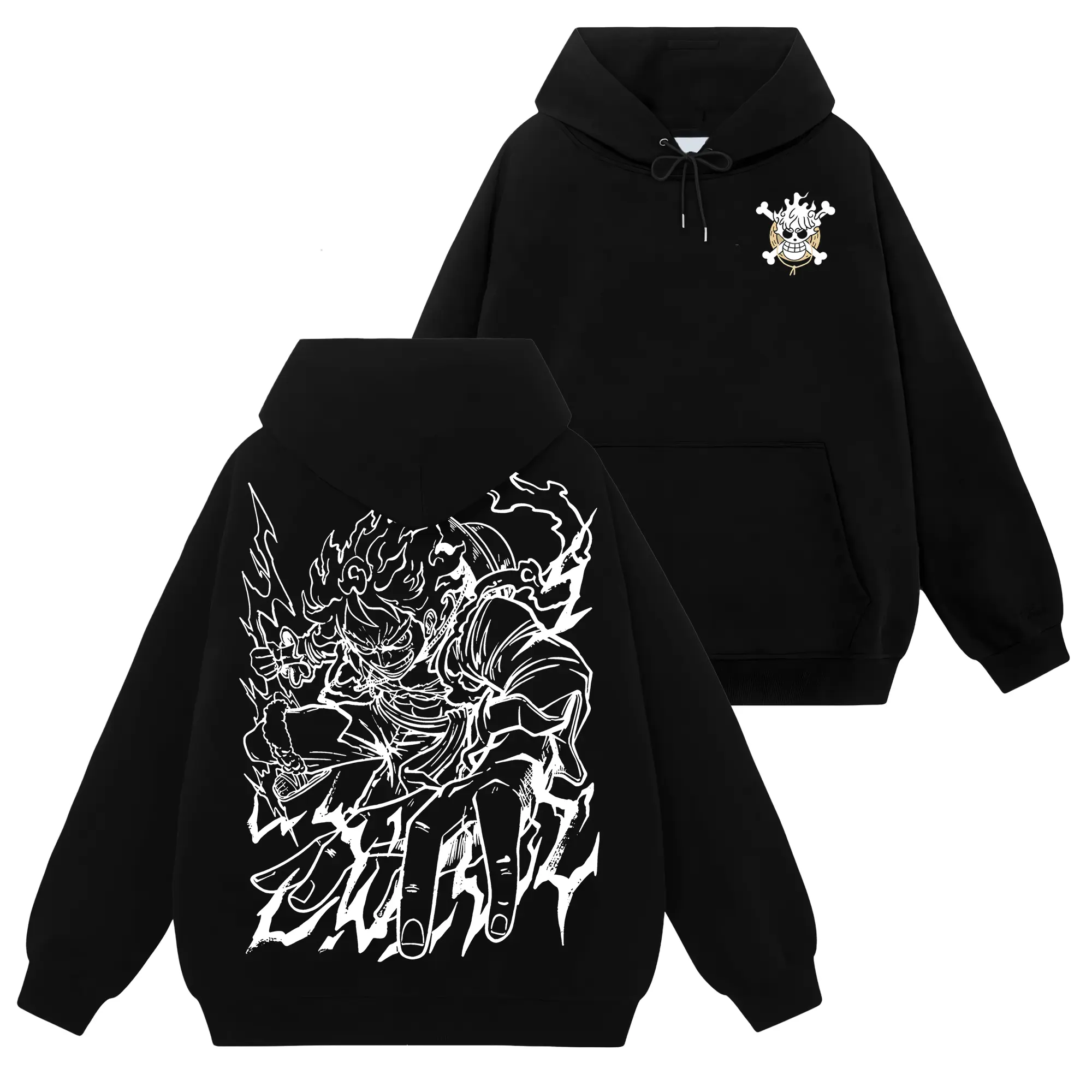 [Ace Shop] Joyboy Monkey - OnePiece #95 Hoodie T-Shirt Sweatshirt Retro Vintage Unisex Graphic 90s Cotton, Gift For Wibu, Anime Manga Y2K Streetwear
