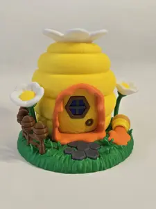 Beehive House with 3 Bees