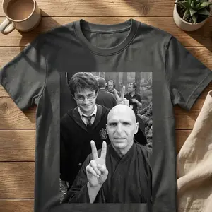 Funny Selfie Comfort Shirt, Dark Graphic Tee, Movie Tee, Fantasy Party Shirt