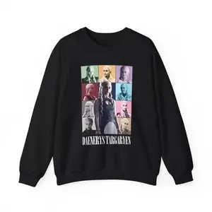 Daenerys Targaryen Sweatshirt, Daenerys Targaryen The Eras Tour, Emilia Clarke as Daenerys Unisex Heavy Blend Crewneck Sweatshirt