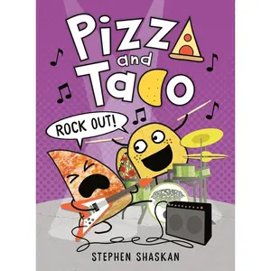 Pizza and Taco: Rock Out!: (A Graphic Novel) Hardcover – January 3, 2023