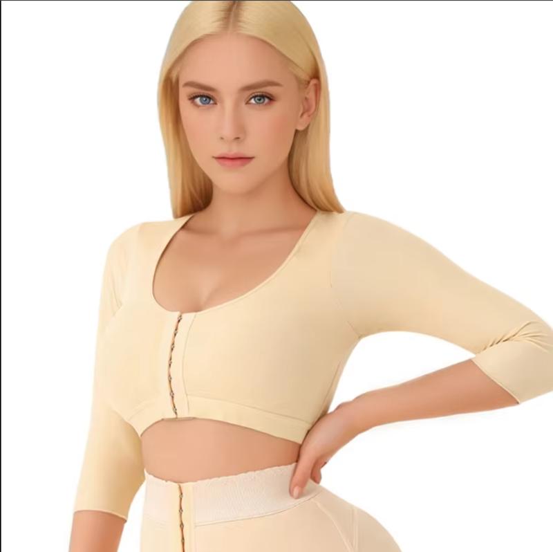 Arm Shaper for Women Post Surgery Arm Lipo Compression Sleeves Shaping Arm Front Closure Shapewear Bra Tops Arm Lift Plus Size S-5XL Round Neck Seamless Womenswear Clothes Basic Casual Black Crewneck Minimalist Arm Shaper for Women Post Surgery Arm Lipo Compression Sleeves Shaping Arm Front Closure Shapewear Bra Tops Arm Lift Plus Size S-5XL Round Neck Seamless Womenswear Clothes Basic Casual Black Crewneck Minimalist