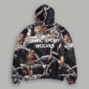 Darc Sport Everlasting "Premium" Oversized Tee and Hoodie Marrom Camufladas– Youth & Adult Sizes