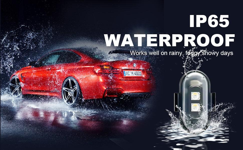 【FathersDayGift】Car RGB LED Strobe Motorcycle Lights LED Flash Position Wireless Light Aircraft Airplane Helicopter Warning Lights