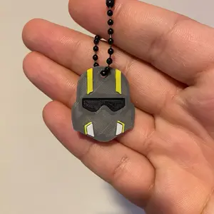 Helldivers 2 custom keychain 3D print