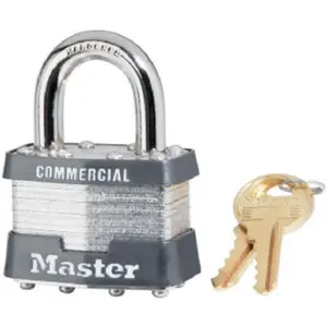 Master Lock 1KA-2258 1.75 in. Laminated Steel Padlock
