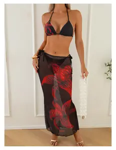 Women's Bikini Swimsuit Set - Sexy Slimming 3 Piece Bathing Suit - Stylish Beachwear with High Waisted Bottoms - Adjustable Straps & Removable Padding