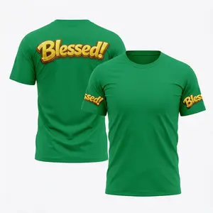 Blessed – Irish Green Statement Tee