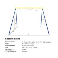 Swing Frame Fits 2 Swings