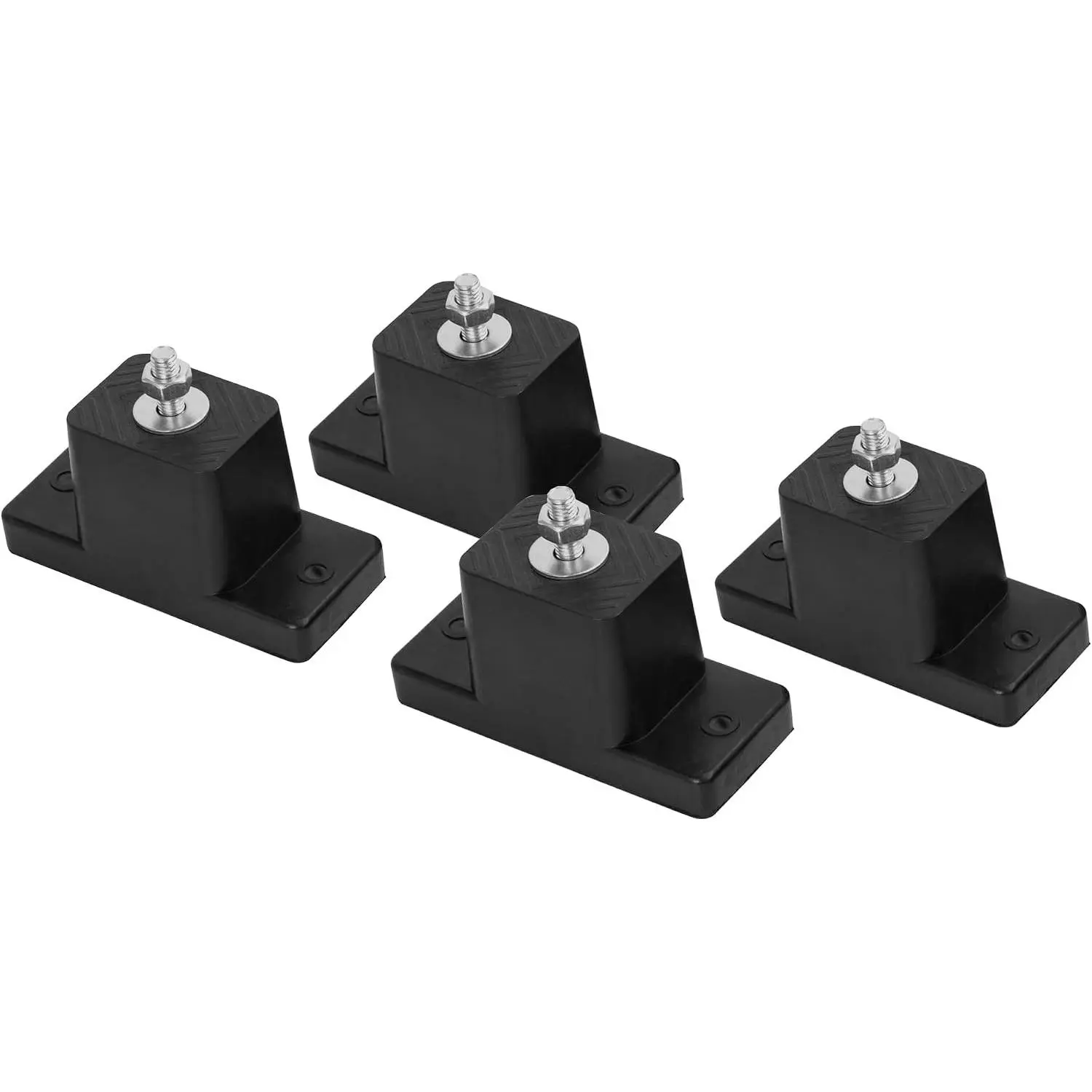 Air Conditioner Mounting Rubber Studs Shock Absorber 4 Pack, 200 KG | Anti Vibration Rubber Isolator Mounts for Mini split &HVAC &Heat pump& Central Air Conditioner Condensers Floor bracket