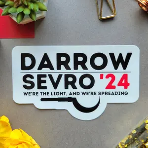 Darrow and Sevro for President 2024 We're the Light and We're Spreading - Red Rising Series - Waterproof Sticker for Laptop, Water Bottle, Car and more!
