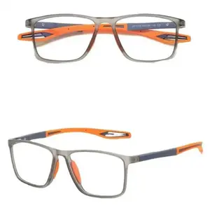 Unisex TR90 Eyeglass Frames - Presbyopia Multifocal Blue Light Glasses with +100 to +400 Strength, Flexible Design, Spring Hinges