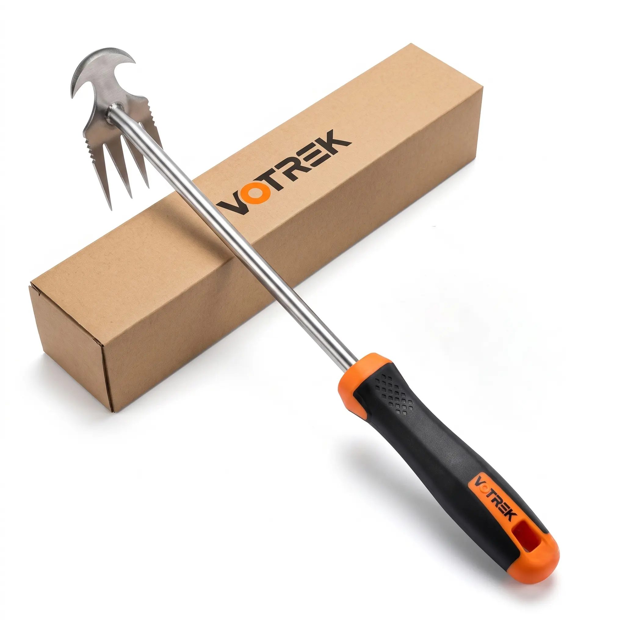 2026 New Gardening Weeding Tools,Portable Garden Weeder Tool,Portable Garden Weeding Tool for Vegetable Gardening Backyard Farm Planting & Weeding (Rubber Handle)