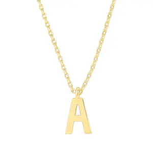 PAVOI 14K Gold Plated Initial Necklace | Letter Necklaces for Women PAVOI 14K Gold Plated Initial Necklace | Letter Necklaces for Women