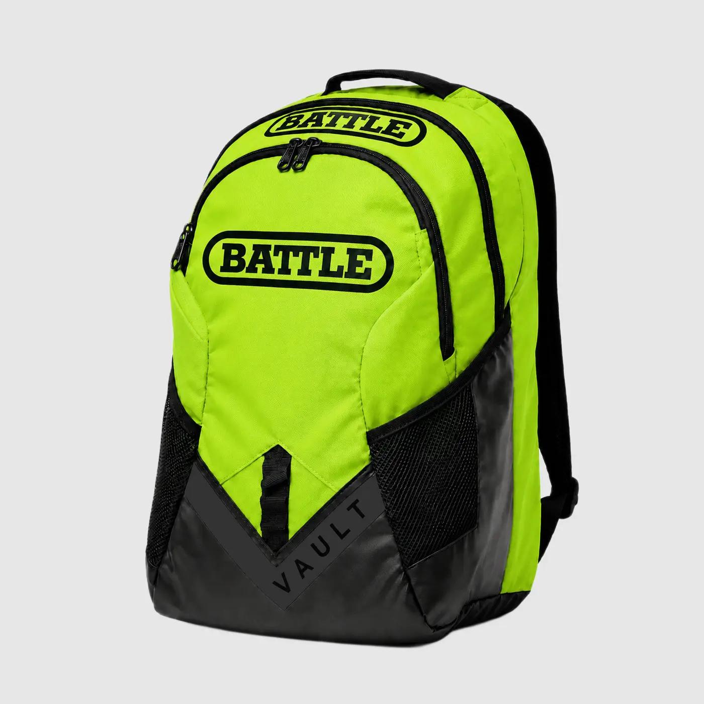 Battle Vault Backpack - Durable Football Equipment Bag with Soft-Lined Top Sleeve & Adjustable Straps for Athletes and Fans