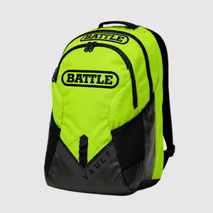 Battle Vault Backpack - Durable Football Equipment Bag with Soft-Lined Top Sleeve & Adjustable Straps for Athletes and Fans