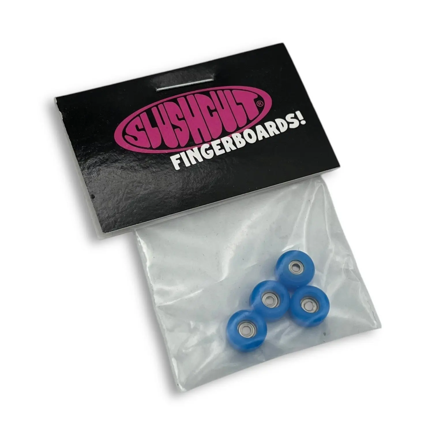 SLUSHCULT | Grom Fingerboard Wheels | Blue