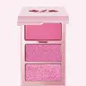 ONE/SIZE Cheek Clapper 3D Blush Trio Palette - Multi-Formula, Pigmented Blush Trio | Cream, Powder & Blush Highlighter for Ultra-Intense Color & Radiant Cheeks, how to apply blush