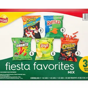 Fito Lay Fiesta Pack (30) - 30 Individually Packaged Snacks