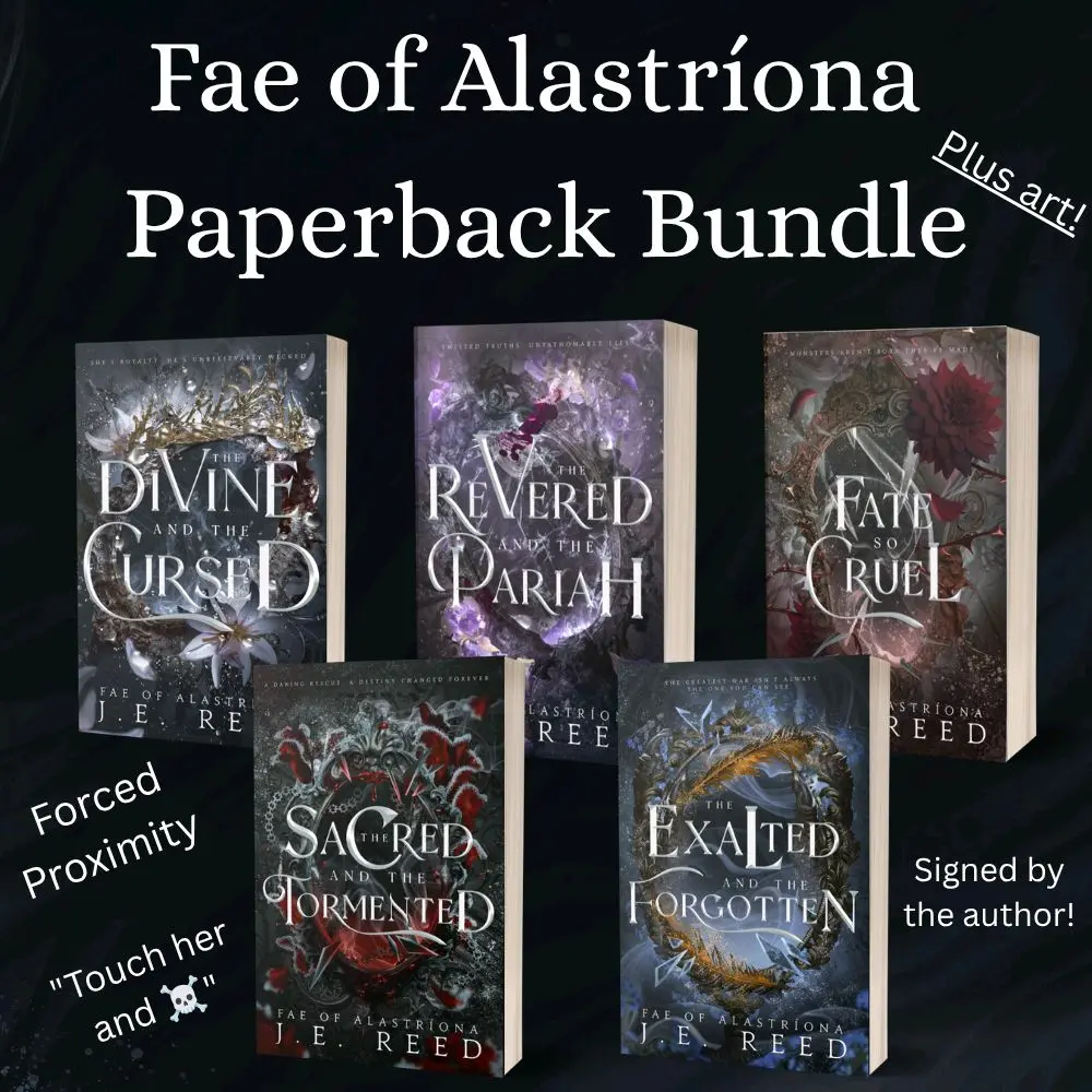 Fae of Alastríona 5 Book Paperback Bundle with Art | Signed by the Author