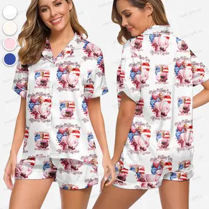 Trump Pajama Set, Trump Mother Day Pajama Set, Trump Supporter Sleepwear, Women Lounge Wear, Premium Pajamas, Gift For Her Him