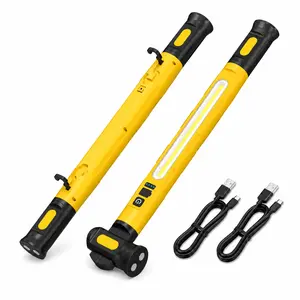 3200LM Rechargeable Magnetic Work Light, 5200mAh Cordless LED Underhood Light with Hooks for Car Repair, Garage, Workshop & Emergency Use