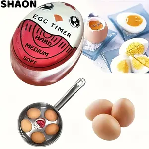 Eco-Friendly Resin Egg Timer, Color-Changing Cooking Temperature Observer, Kitchen Tool, Resin Boiling Egg Cooker, Egg Timer