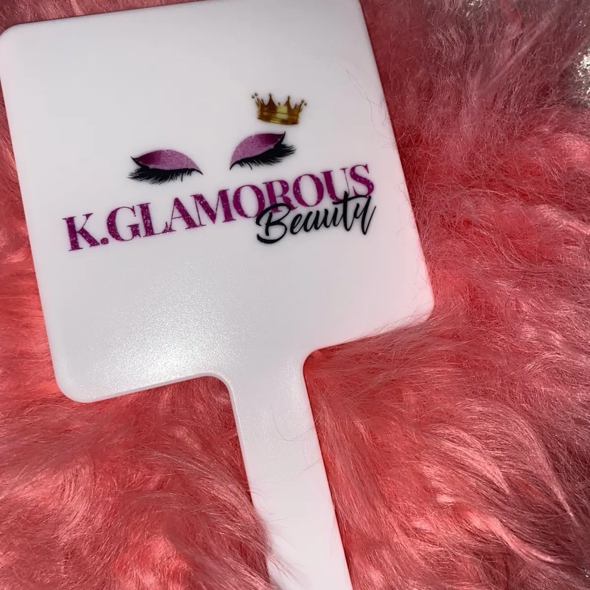 KGlamorous Beauty White Mirror