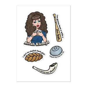 Alvah Klempt - Punny Sticker Sheet
